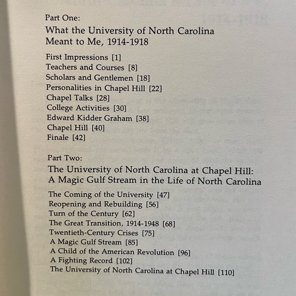 UNC A Magic Gulf Stream in the Life of North Carolina book by Albert Coates - Picture 2 of 3